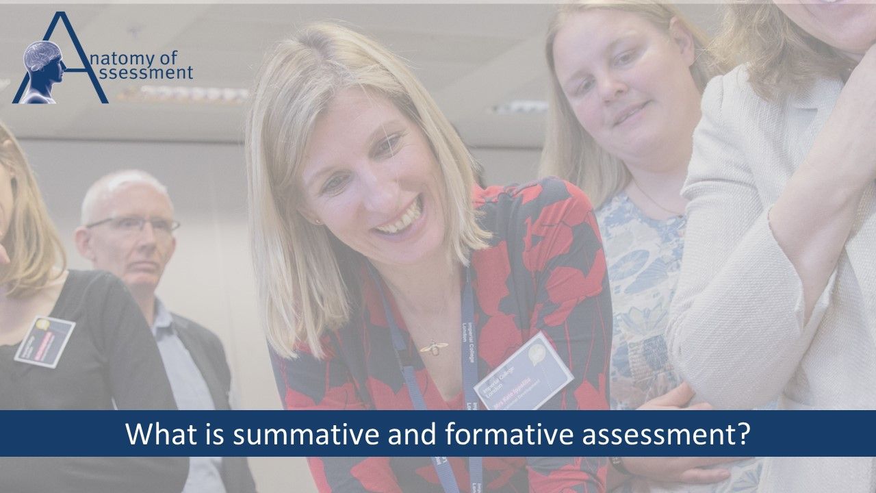 What is summative and formative assessment