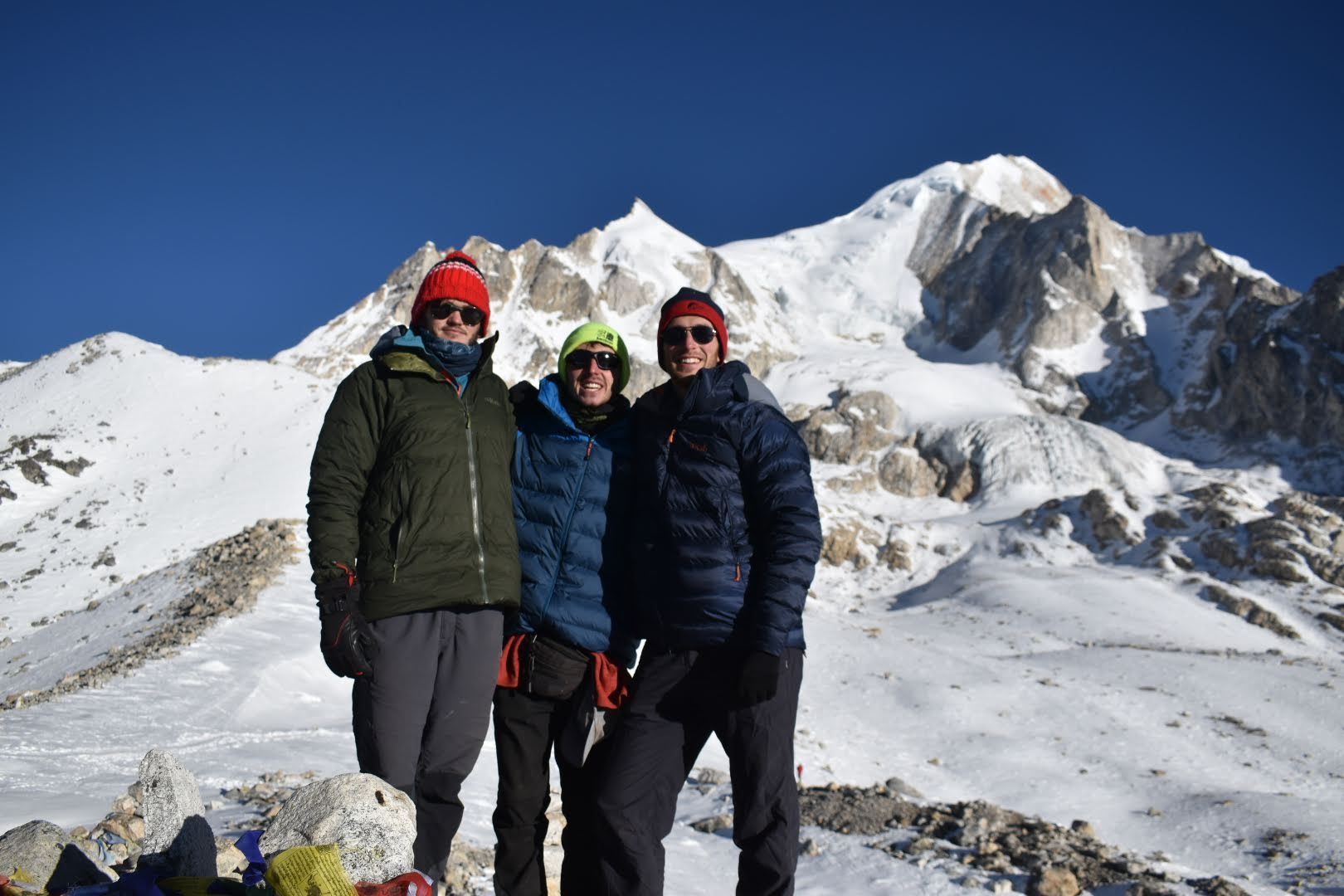 Students trekking in Nepal