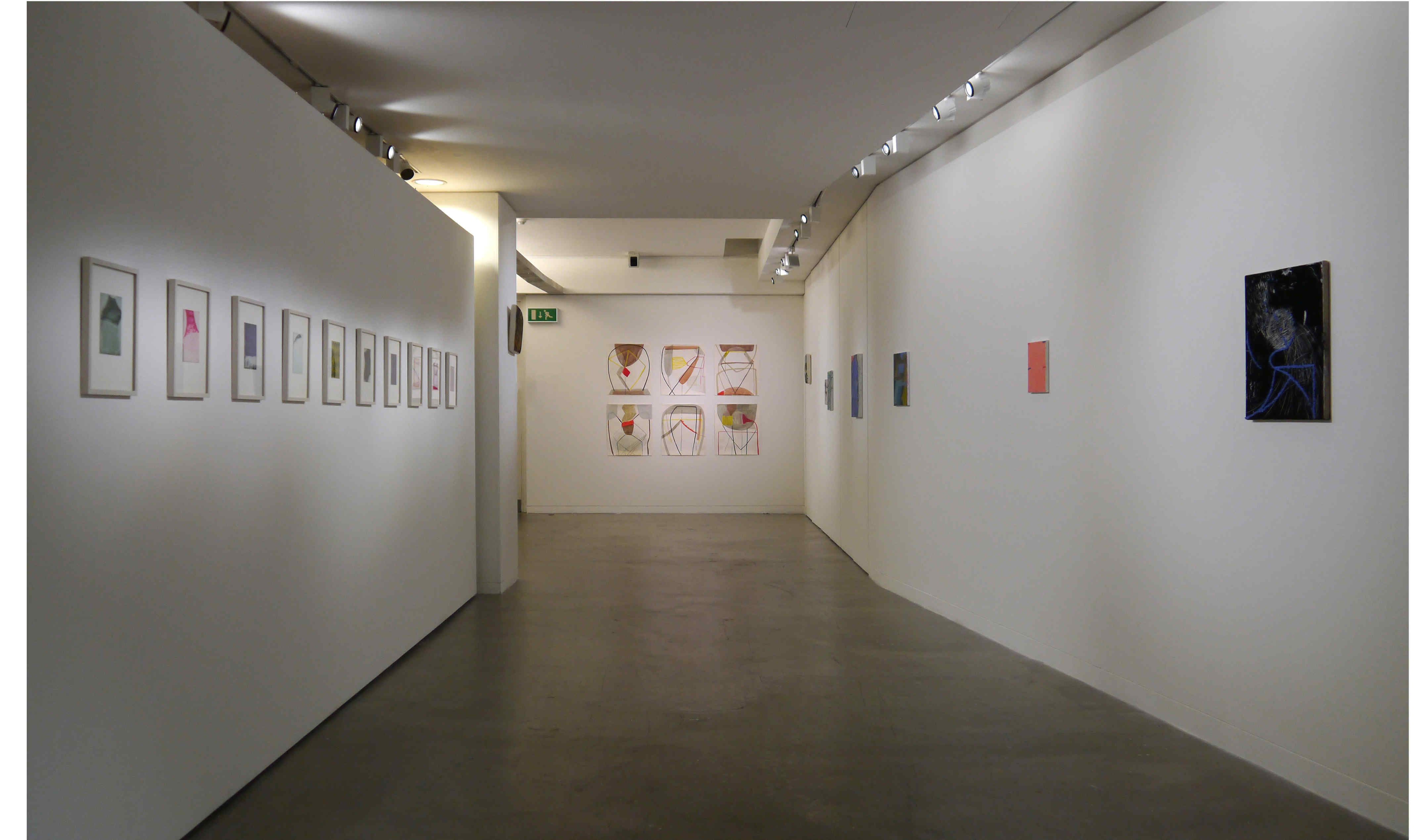 Installation view.