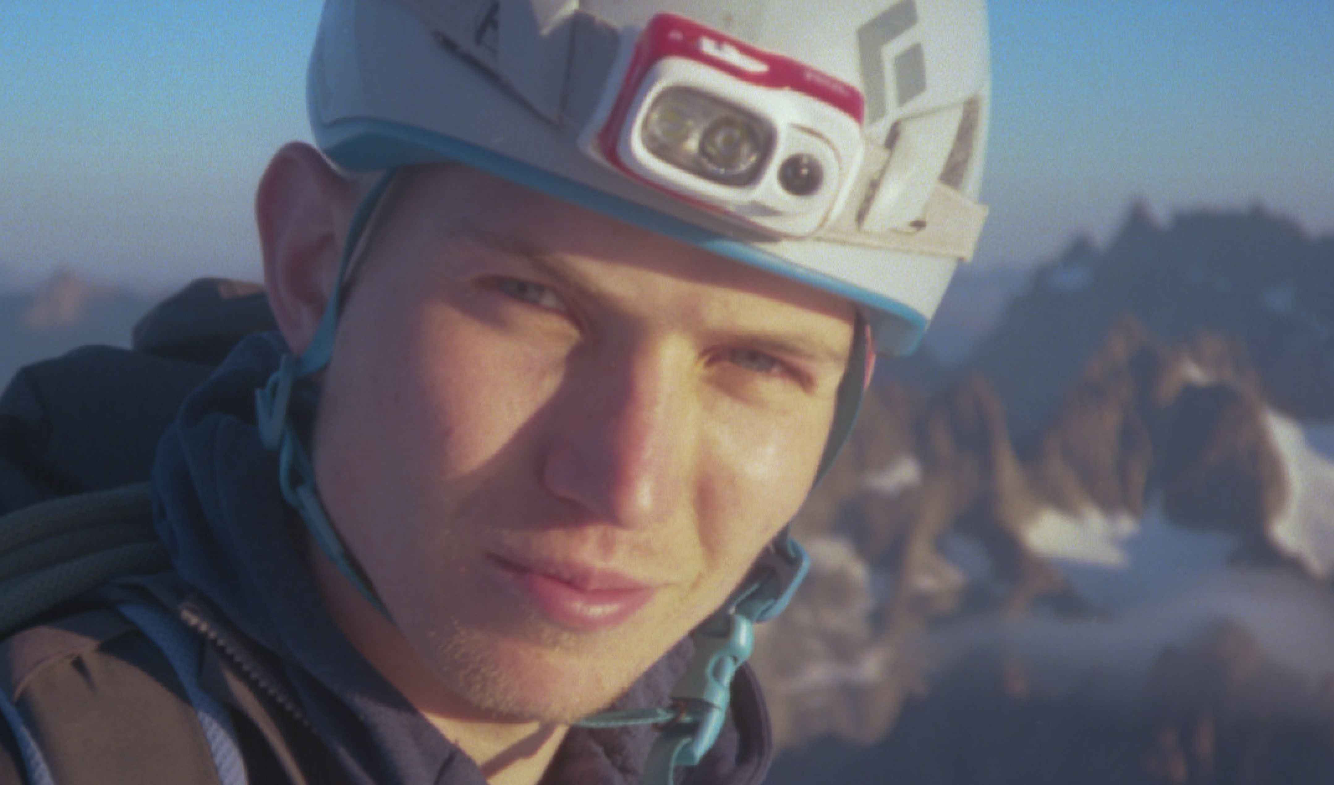 Student climbing in France