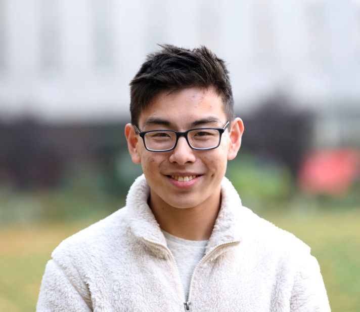 Portrait of President's Scholar Joshua Xu