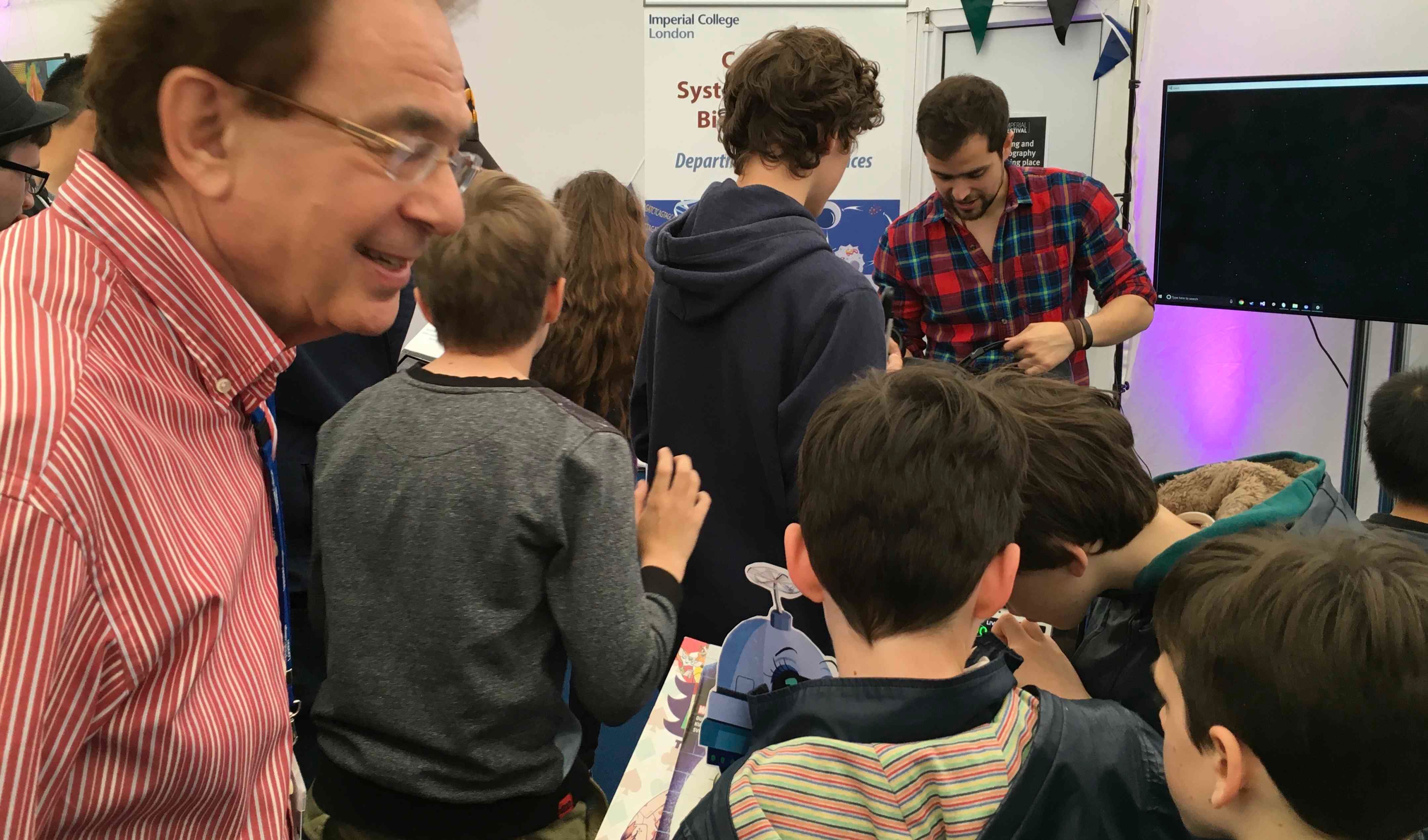 The Centre for Integrative Systems Biology and Bioinformatics stand at the 2017 Imperial Festival