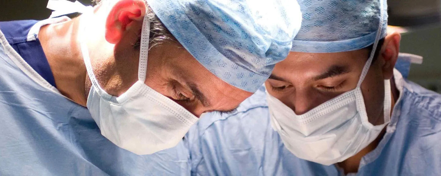 A photo of surgeons