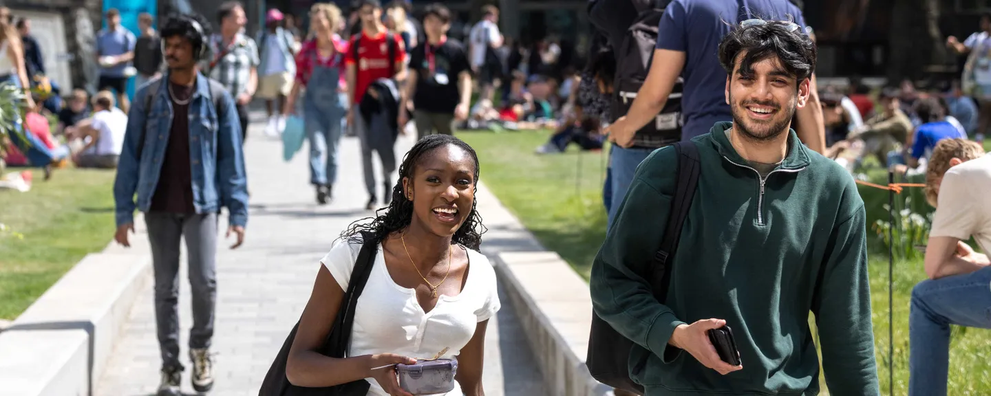 Male and female Imperial students