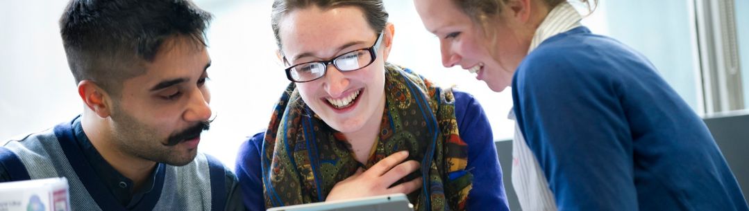 Imperial students attend an online presentation