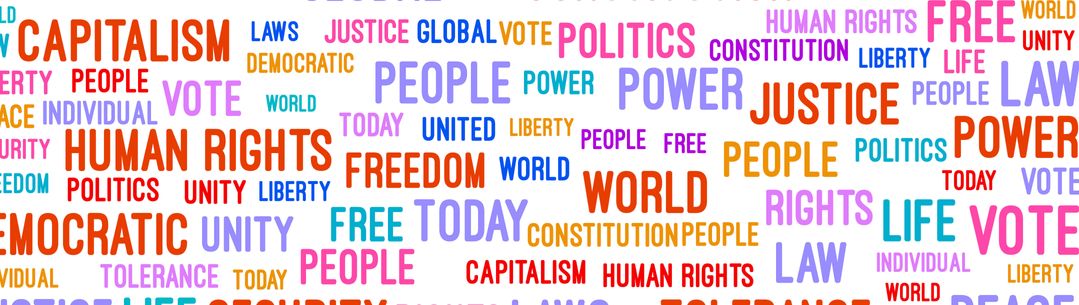 Politics wordle