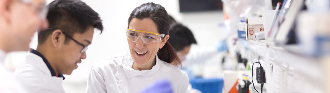 medical staff in a lab