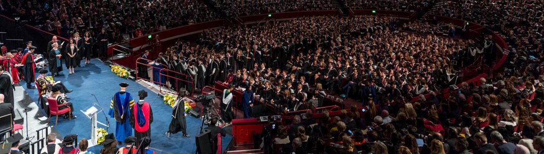 Graduation in the Royal Albert Hall
