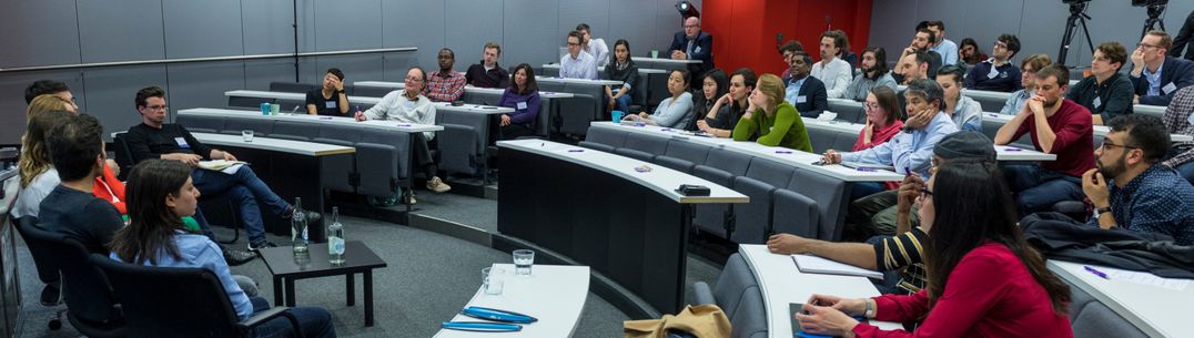 Students attending a Data Science lecture