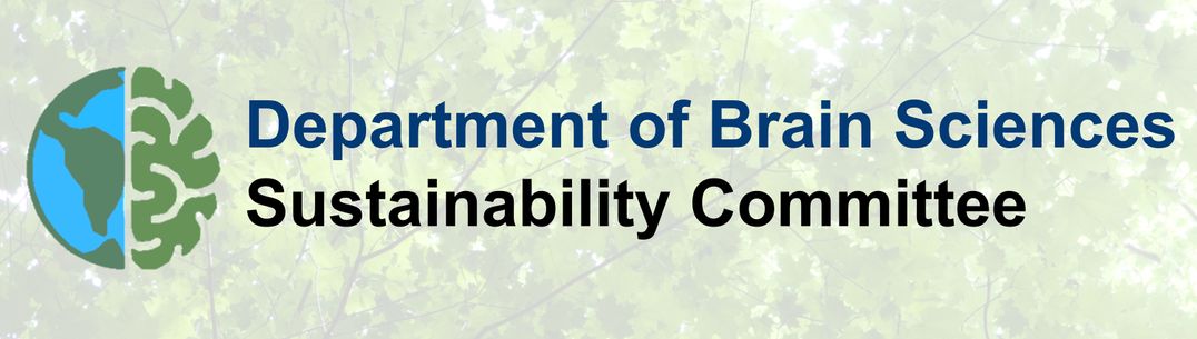An image of the Department of Brain Sciences Sustainability Committee Logo