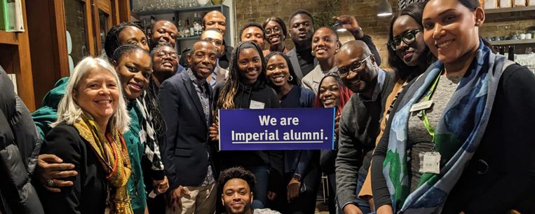 Imperial Black Alumni Network at a social event