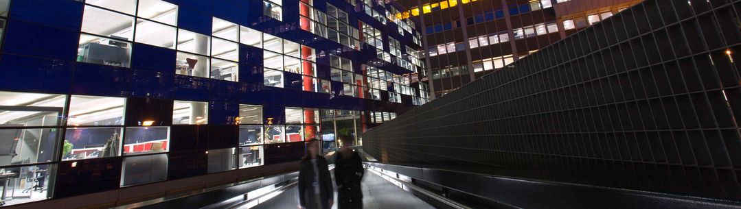 Imperial College London walk way