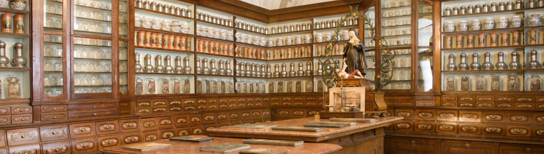 Old pharmacy medical museum
