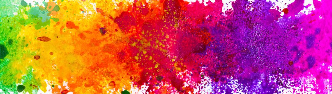 Abstract artistic watercolor splash