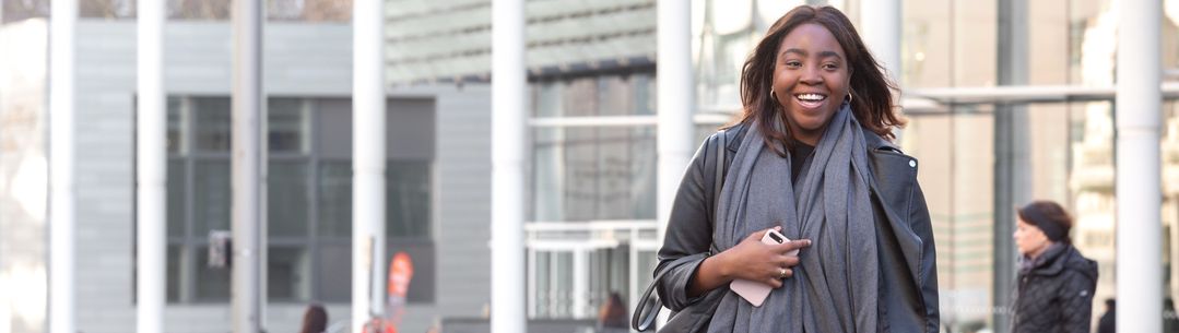 Student in South Kensington