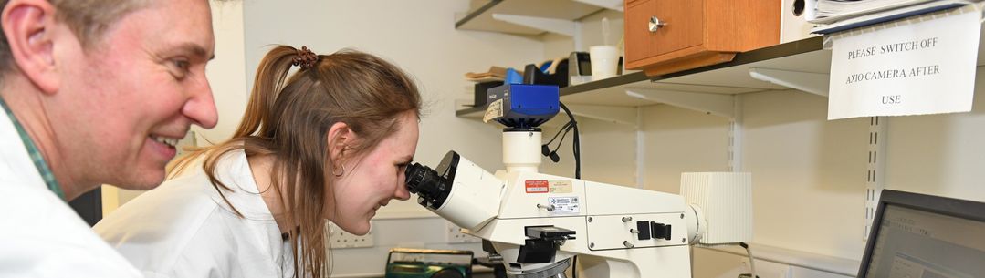 Respiratory scientists in lab