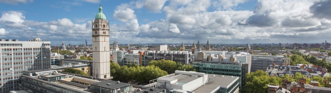 A panoramic view of South Kensington campus