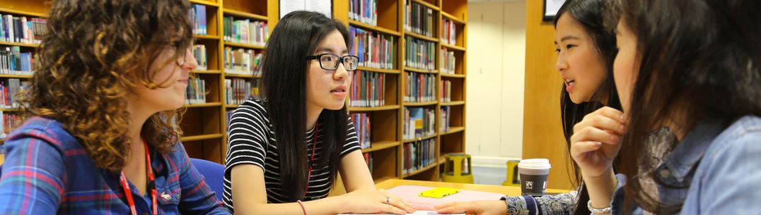 Revolutions in Biomedicine Summer Schools students studying in library