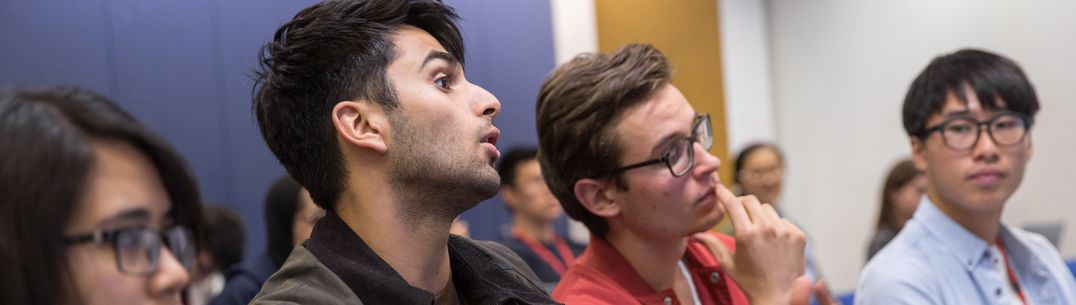 Revolutions in Biomedicine summer schools students studying in class