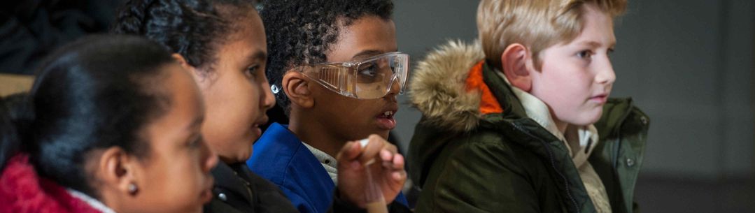 Children at the Royal Institution Christmas Lecture