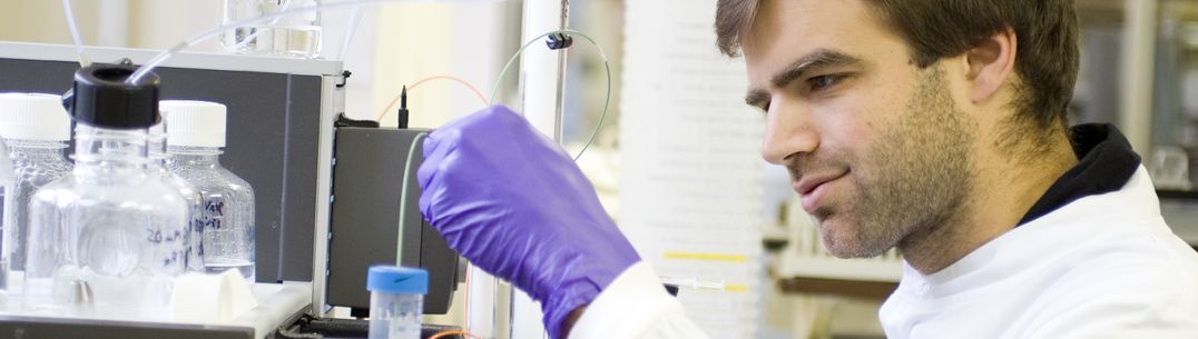 Researcher in a laboratory
