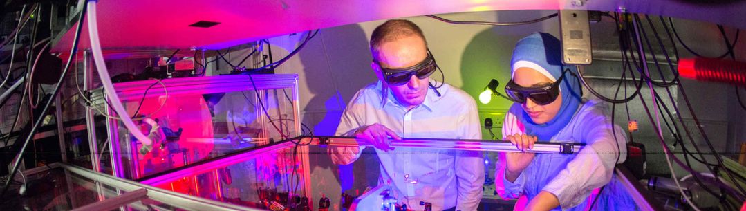 Imperial researchers working 