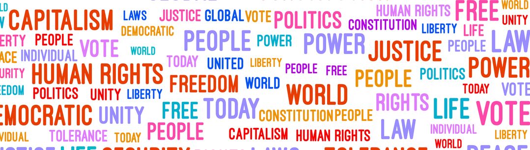 Politics wordle