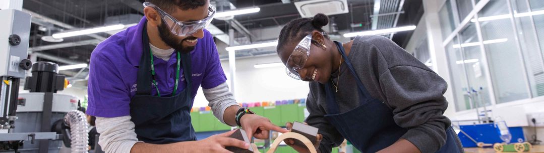 Working in the Makerspace