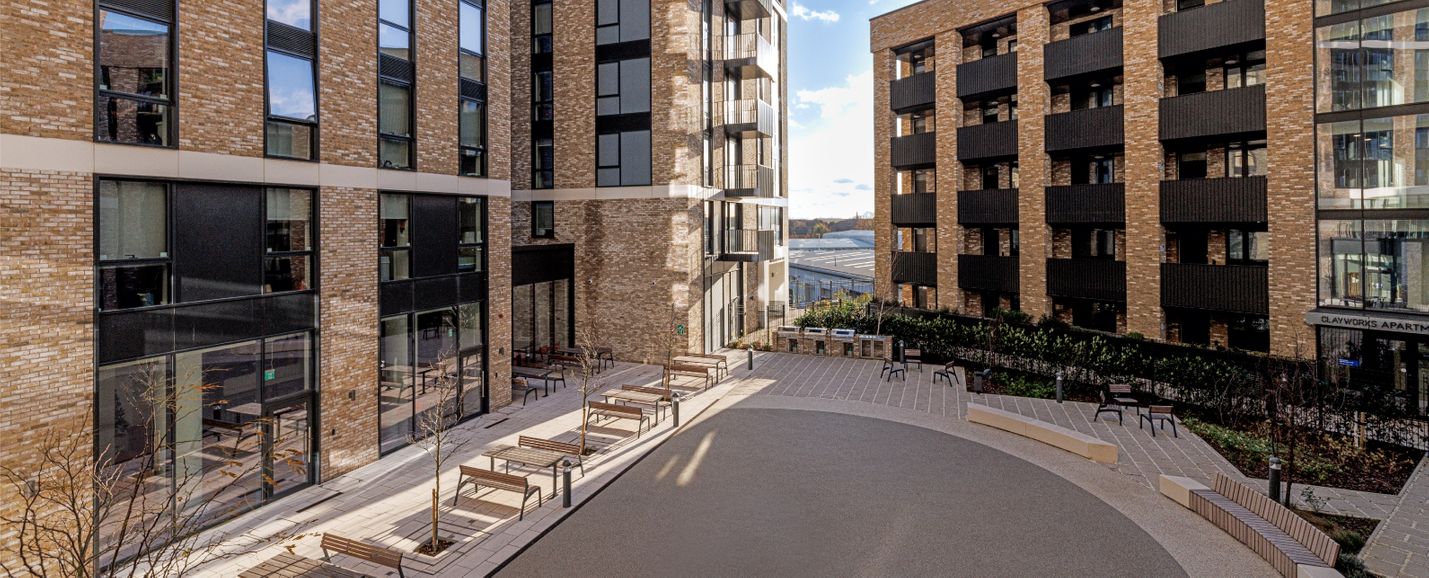 Kemp Porter Buildings Courtyard