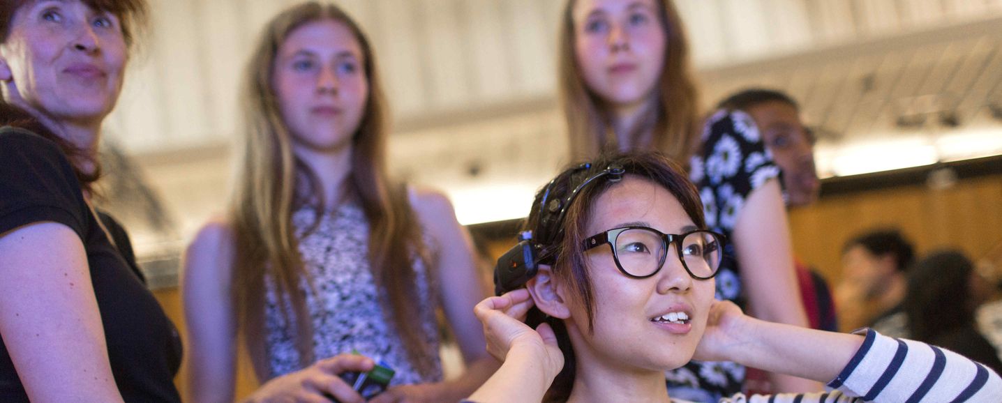 Imperial Festival playing with brain waves