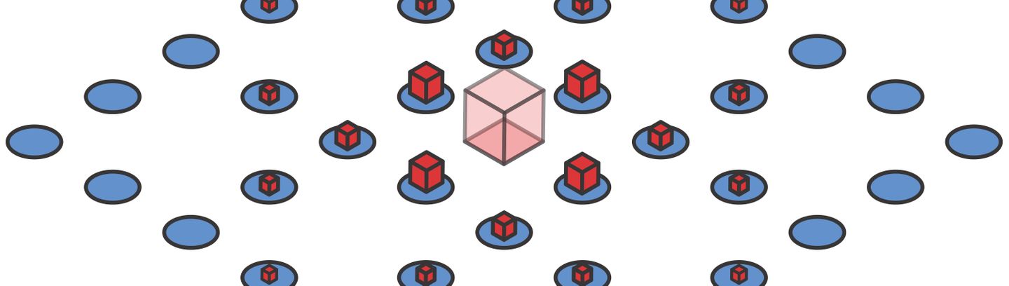 Molecular Wannier state in a crystal lattice