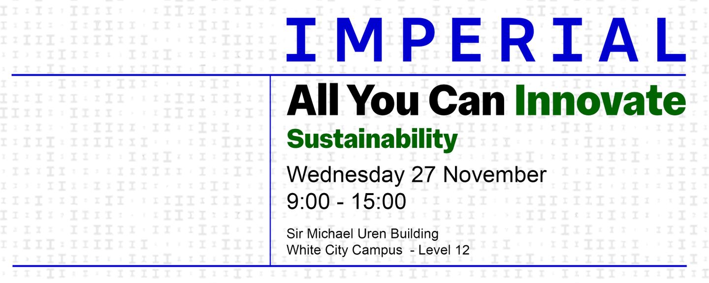 All You Can Innovate - Sustainability - Imperial Enterprise