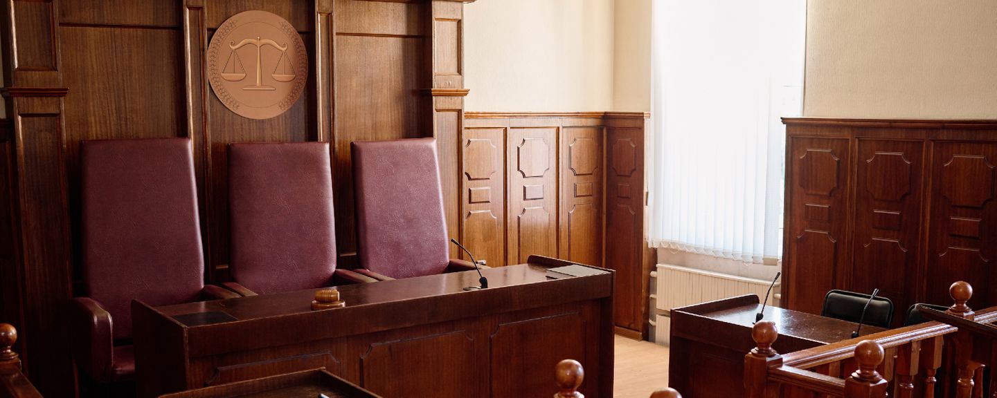 A courtroom