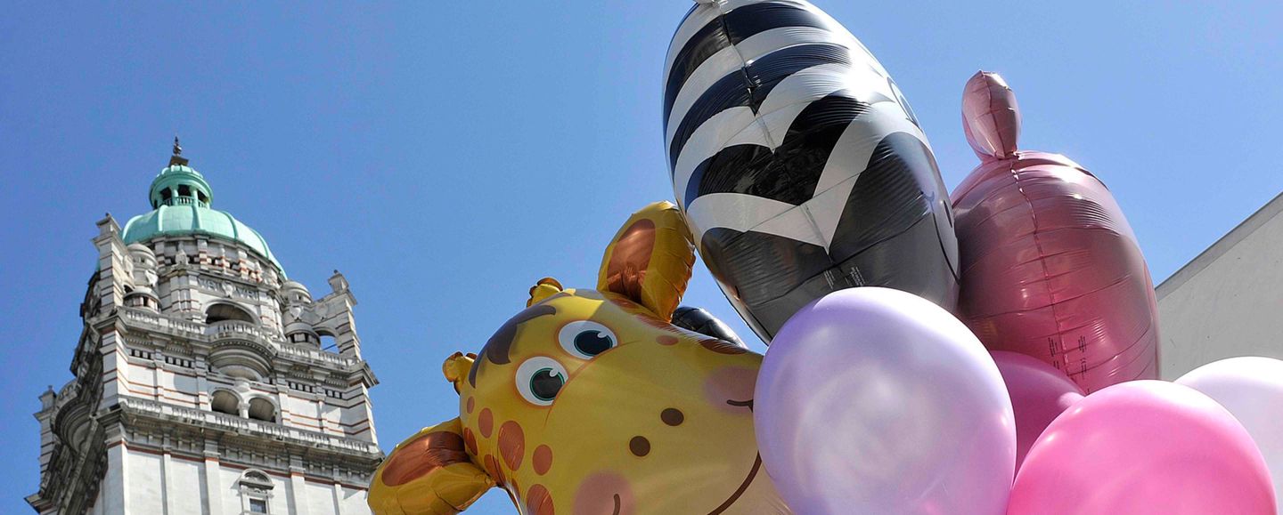 Tower and Balloons