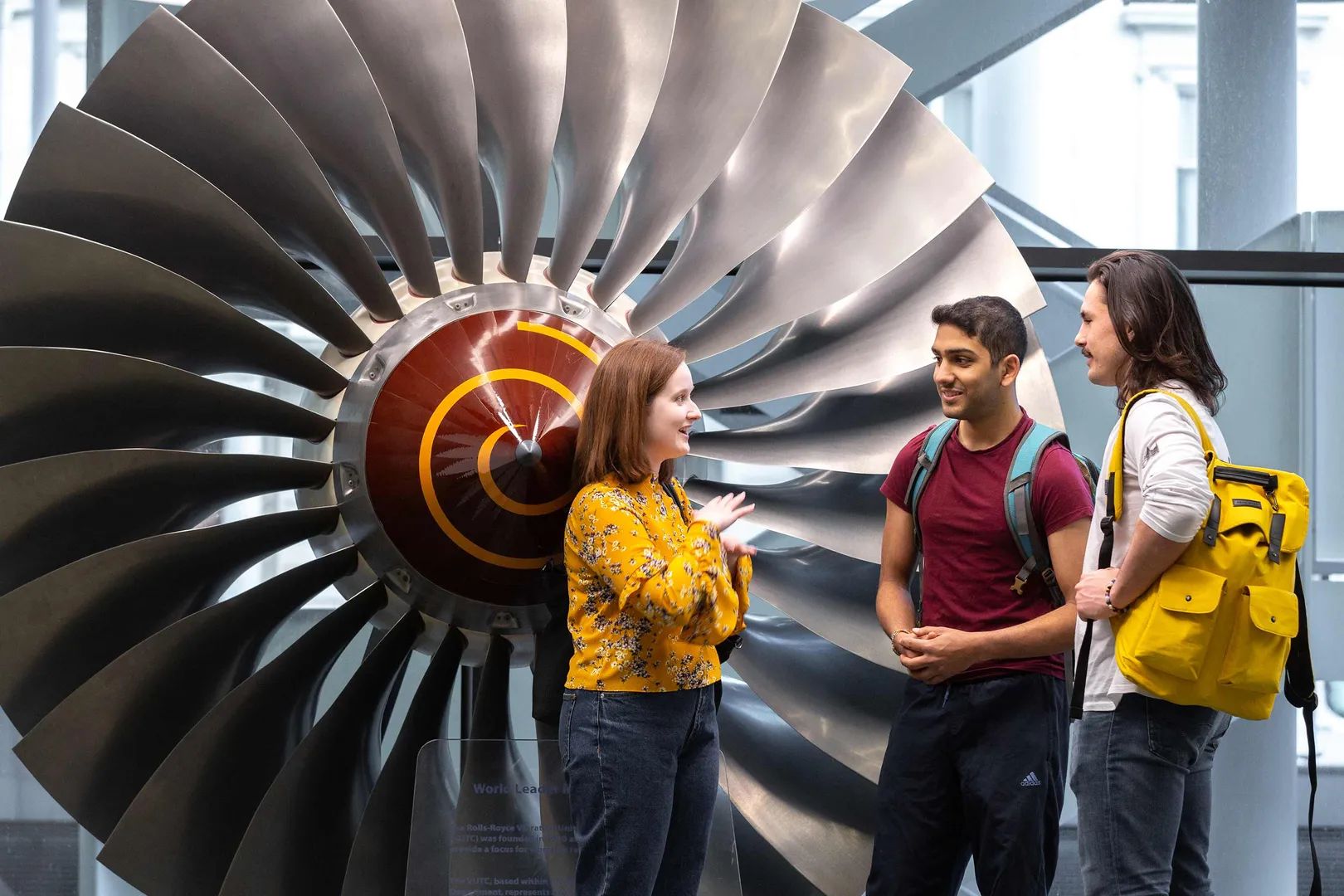 Undergraduate students and Imperial Outreach student mentors