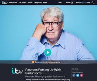 Screenshot of Jeremy Paxman documentary on ITV webpage