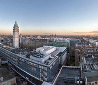 Panoramic view of South Kensington campus