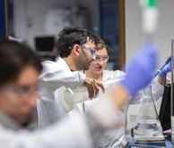 Students in a lab 