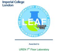 LEAF award logo