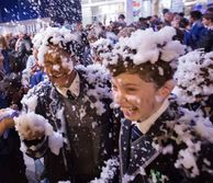 Students at a Fringe event