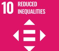 SDG 10 Reduced inequalities