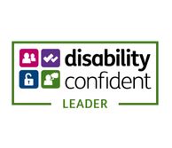 Disability Confident leader logo
