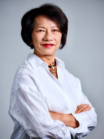 Portrait of Ella Shum, Director Emeritus of Imperial College Foundation