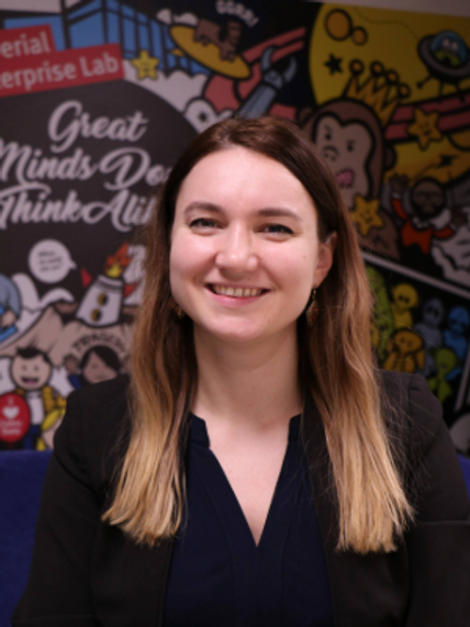 Headshot of Ioana Dobre - Innovation and Entrepreneurship Manager