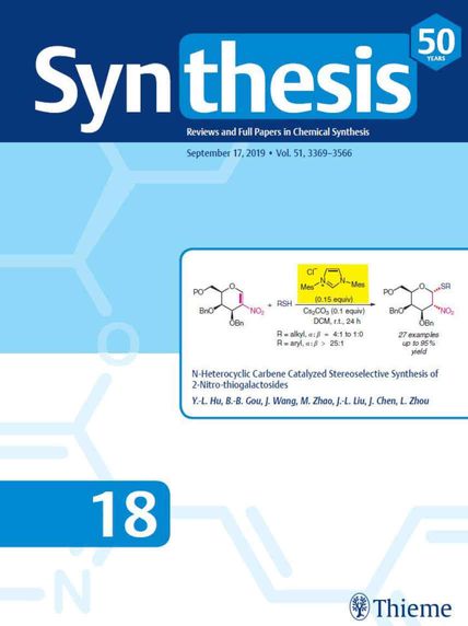 Synthesis cover Sept 2019 Vol 51