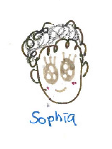 Cartoon drawing of Sophia Drossopoulou