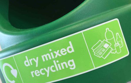 Dry mixed recycling