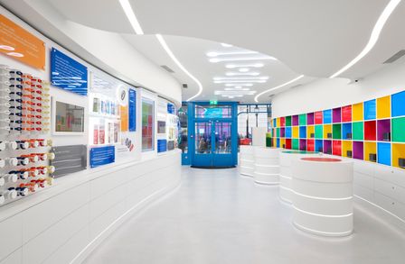 Interior of DnaNudge store in Covent Garden