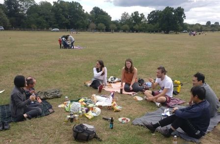 Picnic in Richmond Park