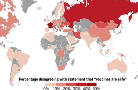 Infographic showing percentage disagreeing with statement that 